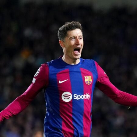 Lewandowski schießt Barcelona ins Viertelfinale
